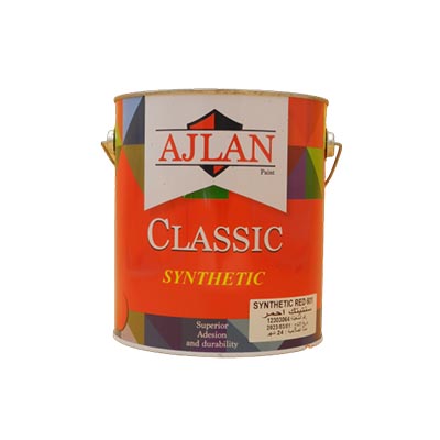 AJLAN PAINT SYNTHETIC RED 601 3.3 LTR (1*4)